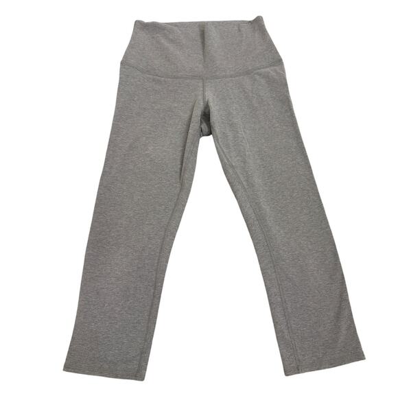 Lululemon Gray Cropped Leggings Size Women's 4 - Picture 1 of 3